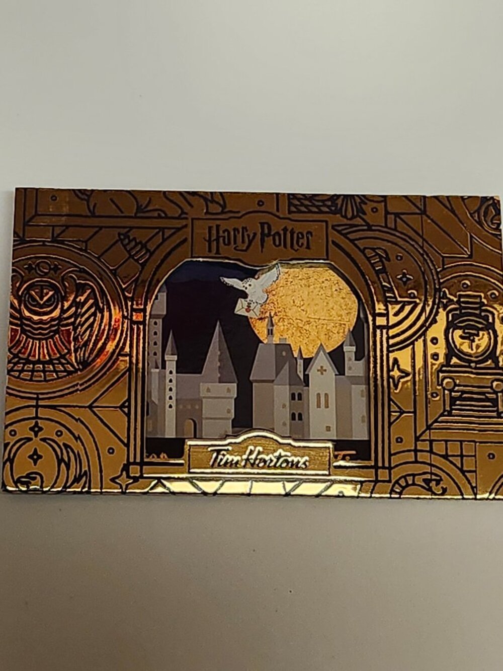 Tim Hortons x Harry Potter Gift Card and Card Holder BNWT